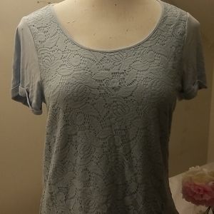 Women's textured T-shirt